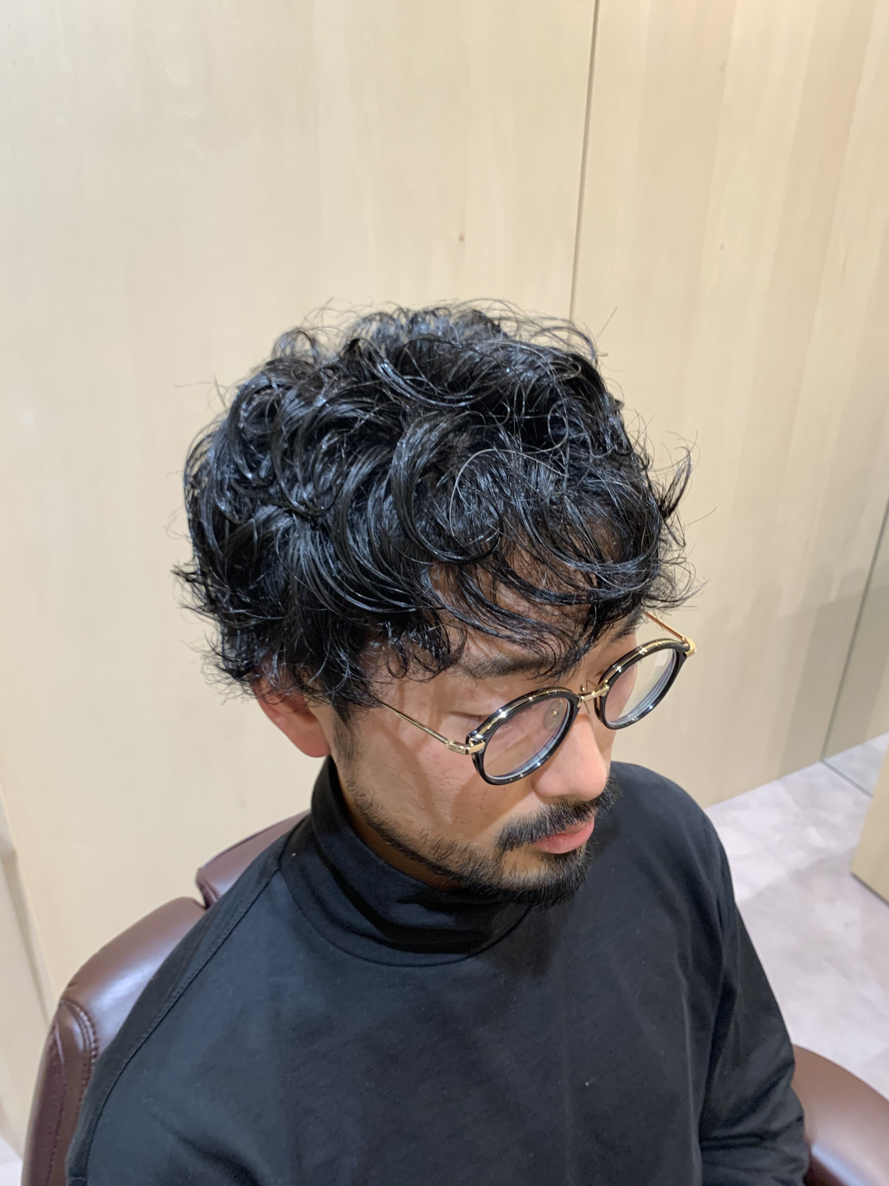 メンズショートパーマスタイル
